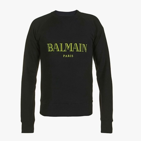 balmain crewneck sweatshirt